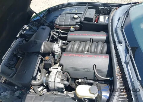 2002 Chevrolet Corvette z USA, uszkodzony, nr VIN 1G1YY32G725105771